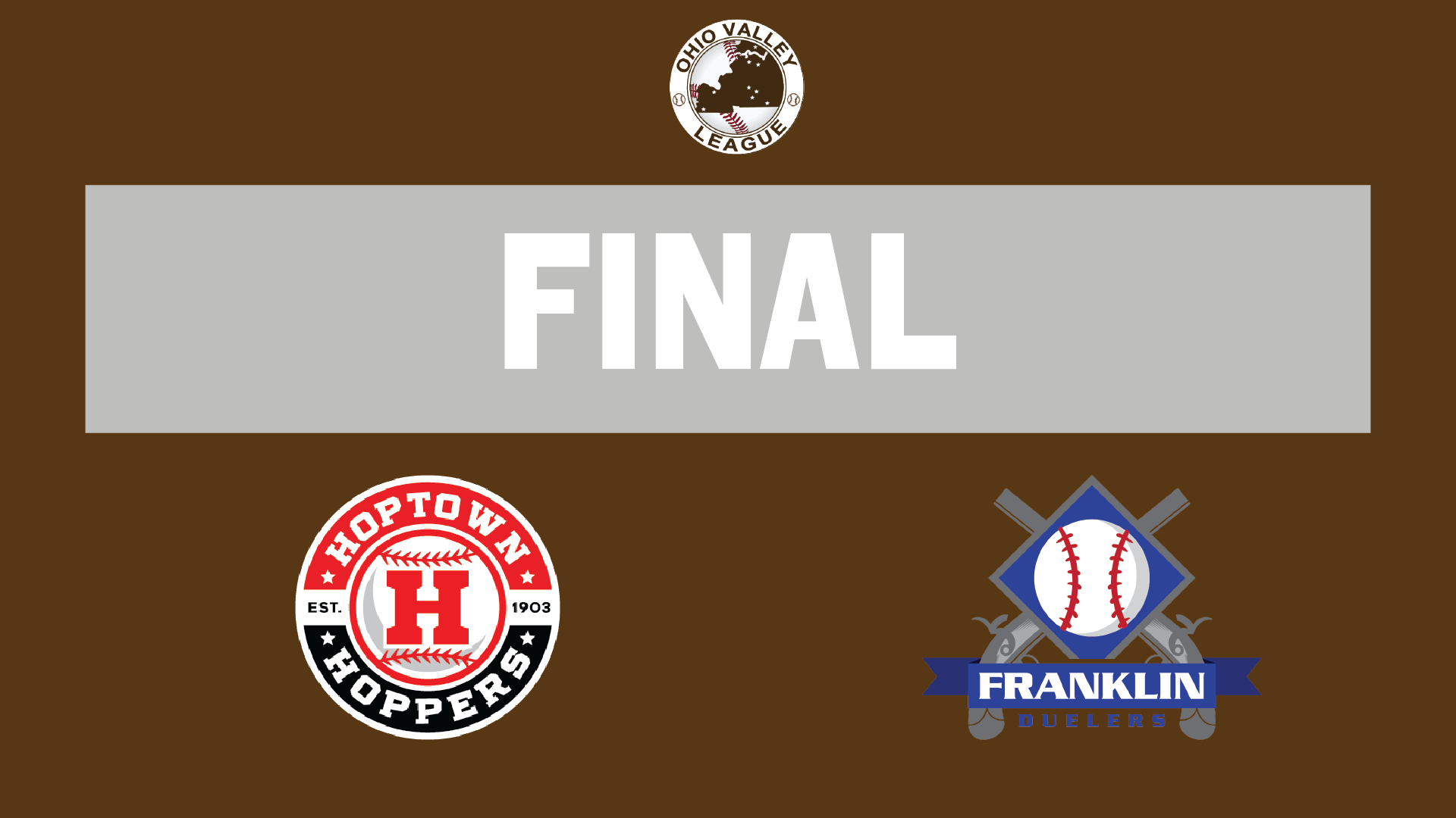 Hoptown Hoppers Falls To Franklin Duelers After Ninth Inning Score