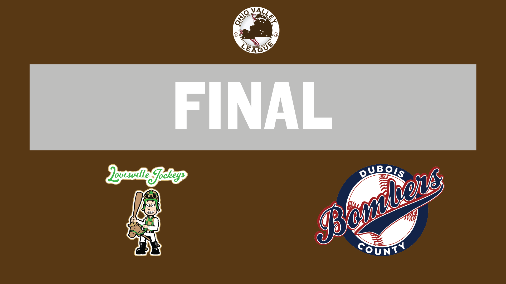 Louisville Jockeys Can't Hold Up Against Dubois County Bombers