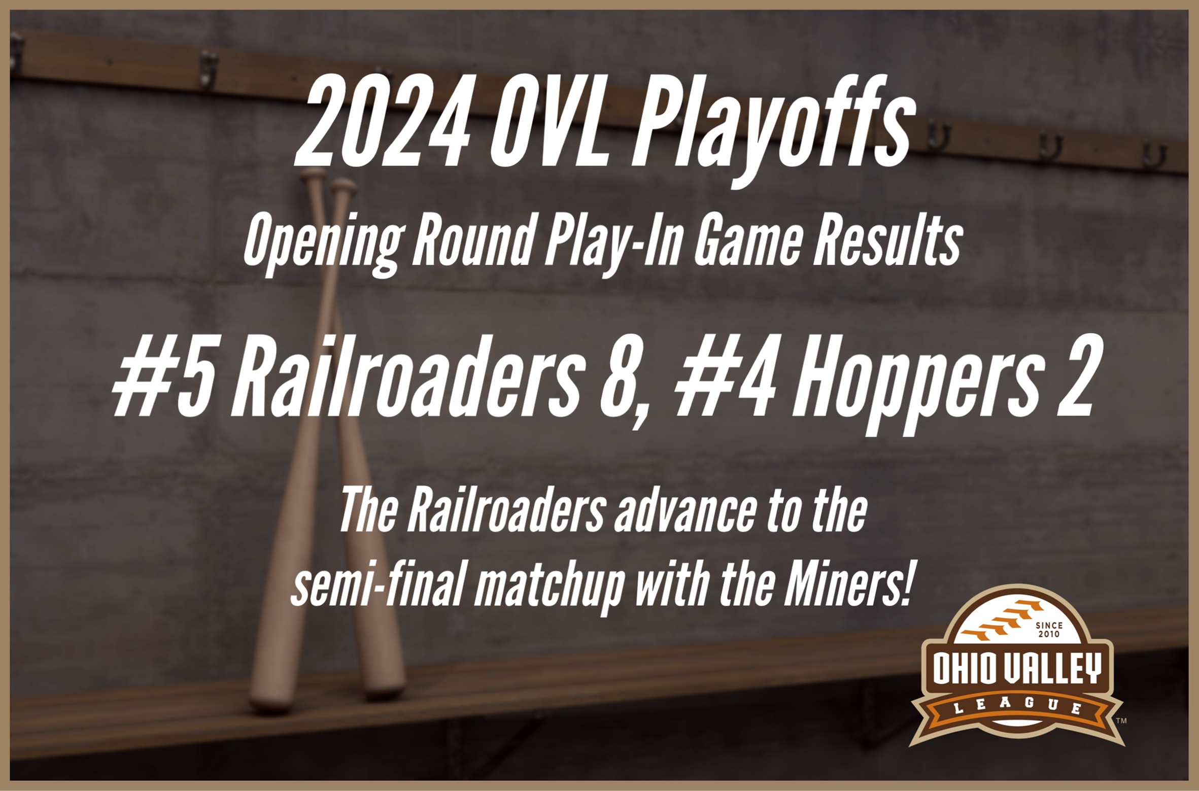 PLAYOFF: Fulton Railroaders Defeat Hoptown Hoppers On Multiple Hit Performance By Jake Vitale