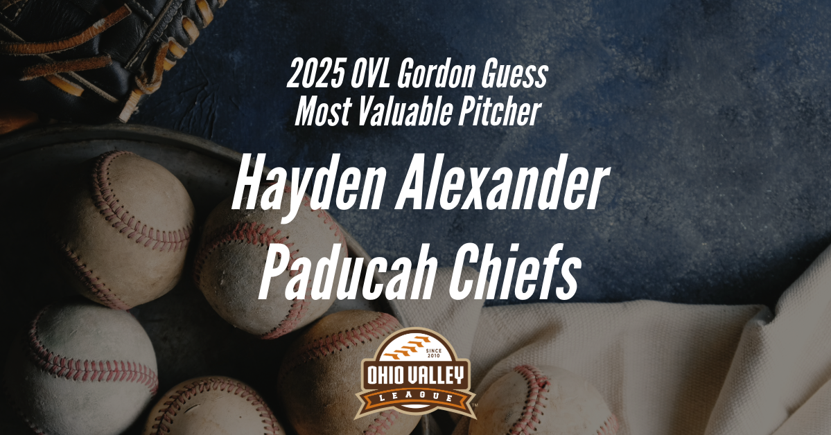 2025 Gordon Guess Most Valuable Pitcher Award