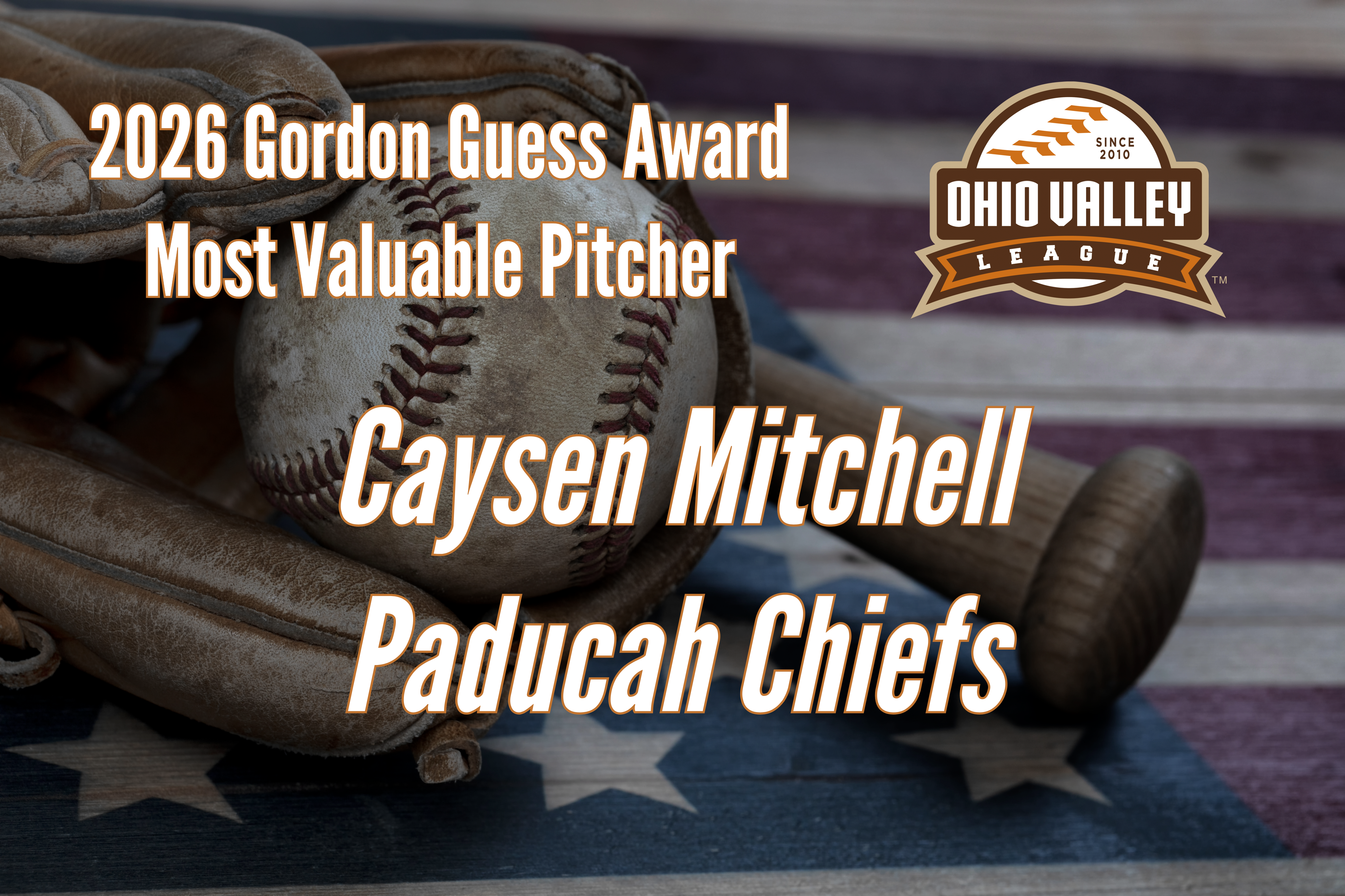 2026 Gordon Guess Most Valuable Pitcher Award